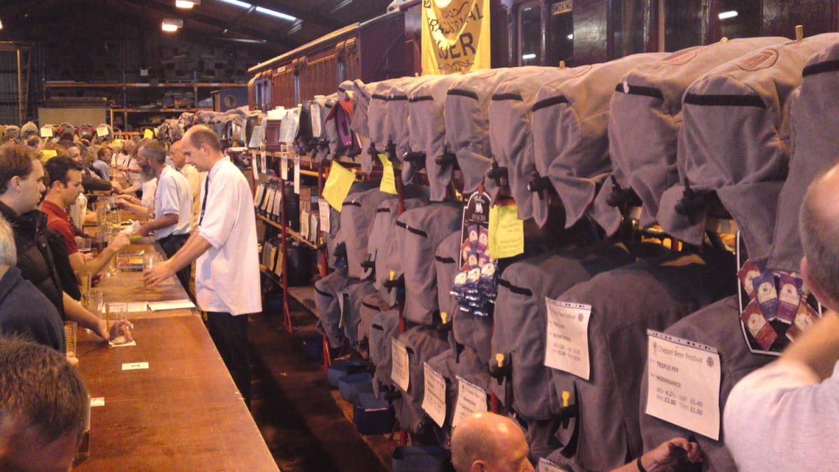 Chappel Beer Festival Essex South Suffolk Community Rail Partnership